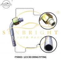 FT490O - 1/2 X 90 ORING FITTING