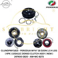 PERODUA MYVI '18 D20N 1.5 4 LEG ( 4PK ) 10SA11C DENSO CLUTCH ASSY ( NEW ) 247400-2820 - AM=MC-8273