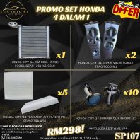 SP107 - PROMO SET HONDA - 4 DALAM 1 !