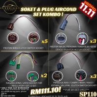 SP110 - SOKET & PLUG AIRCOND - SET KOMBO !