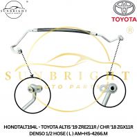 HONDTALT194L - TOYOTA ALTIS '19 ZRE211R / CHR '18 ZGX11R DENSO 1/2 HOSE ( L ) AM=HS-4266.M