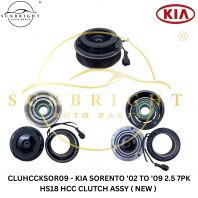KIA SORENTO '02 TO '09 2.5 7PK HS18 HCC CLUTCH ASSY ( NEW )