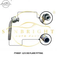 FT490F - 1/2 X 90 FLARE FITTING