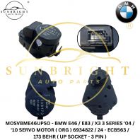 BMW E46 / E83 / X3 3 SERIES '04 / '10 SERVO MOTOR ( ORG ) 6934822 / 24 - ECB563 / 173 BEHR ( UP SOCKET - 3 PIN )