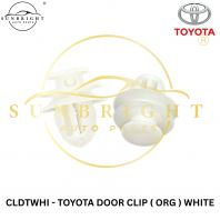 TOYOTA DOOR CLIP ( ORG ) WHITE