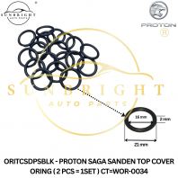 ORITCSDPSBLK - PROTON SAGA SANDEN TOP COVER ORING ( 2 PCS = 1SET ) CT=WOR-0034
