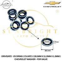 ORIV52472 - V5 ORING ( CS-2472 ) ( 19.1MM X 11.2MM X 1.3MM ) CHEVROLET WASHER - FOR VALVE