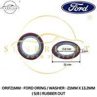 FORD ORING / WASHER - 21MM X 13.2MM ( 5/8 ) RUBBER OUT