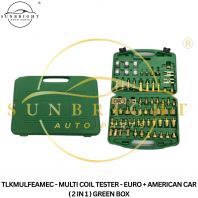 TLKMULFEAMEC - MULTI COIL TESTER - EURO + AMERICAN CAR ( 2 IN 1 ) GREEN BOX