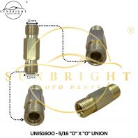 UNI516OO - 5/16 "O" X "O" UNION