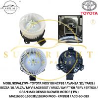 MOBLNDPALZTW - TOYOTA VIOS '08 NCP93 / AVANZA '12 / YARIS / BEZZA '16 / ALZA / MYVI LAGI BEST / ARUZ / SWIFT '09 / BRV / ERTIGA / GRAN MAX DENSO BLOWER MOTOR ( TW )MA116360-16503D/116340-7400 - KM9531 / ACC-60-013
