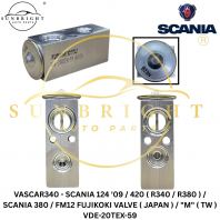 SCANIA 124 '09 / 420 ( R340 / R380 ) / SCANIA 380 / FM12 FUJIKOKI VALVE ( JAPAN ) / "M" ( TW ) VDE-20TEX-59