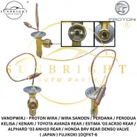 PROTON WIRA / WIRA SANDEN / PERDANA / PERODUA KELISA / KENARI / TOYOTA AVANZA REAR / ESTIMA '03 ACR30 REAR / ALPHARD '03 ANH10 REAR / HONDA BRV REAR DENSO VALVE ( JAPAN ) FUJIKOKI 10QFKT-6