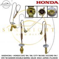 HONDA CIVIC '94 / '96 / CITY '96 SX8 / ACCORD '94 / CRV '94 SANDEN DOUBLE BARREL VALVE  0013 ( JAPAN ) FUJIKOKI