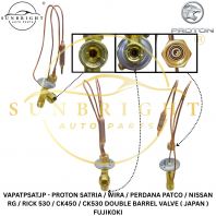 PROTON SATRIA / WIRA / PERDANA PATCO / NISSAN RG / RICK 530 / CK450 / CK530 DOUBLE BARREL VALVE ( JAPAN ) FUJIKOKI