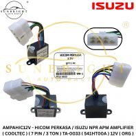 HICOM PERKASA / ISUZU NPR APM AMPLIFIER ( COOLTEC ) ( 7 PIN / 3 TON ) TA-0033 ( 541HT00A ) 12V ( ORG )