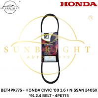 HONDA CIVIC '00 1.6 / NISSAN 240SX '91 2.4 BELT - 4PK775