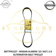 NISSAN ALMERA '12 ( N17 ) 1.5 ALTERNATOR BELT 7PK1127