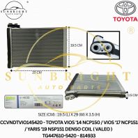 CCVNDTVIO145420 - TOYOTA VIOS '14 NCP150 / VIOS '17 NCP151 / YARIS '19 NSP151 DENSO COIL ( VALEO ) TG447610-5420 - 814933