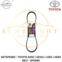 TOYOTA AE92 / AE101 / LE80 / AE80 BELT - 5PK980