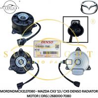 MORDNDMCX3137080 - MAZDA CX3 '13 / CX5 DENSO RADIATOR MOTOR ( ORG ) 268000-7080