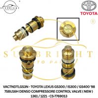 VACTNDTLGS3N - TOYOTA LEXUS GS300 / IS300 / GS400 '98 7SBU16H DENSO COMPRESSORE CONTROL VALVE ( NEW ) 1361 / 1221 - CS-7769013