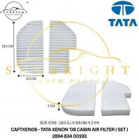 TATA XENON '08 CABIN AIR FILTER ( SET ) 2894 834 00193