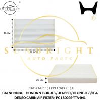 HONDA N-BOX JF3 / JF4 660 / N-ONE JG3/JG4 DENSO CABIN AIR FILTER ( PC ) 80292-TTA-941