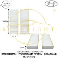 HYUNDAI SANTA FE '04 SM HCC CABIN AIR FILTER ( SET )