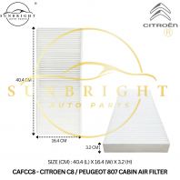 CITROEN C8 / PEUGEOT 807 CABIN AIR FILTER