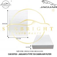 CAFJST03 - JAGUAR S-TYPE '03 CABIN AIR FILTER
