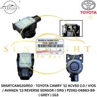 SNSRTCAM12GREO - TOYOTA CAMRY '12 ACV50 2.0 / VIOS / AVANZA '13 REVERSE SENSOR ( ORG ) PZ061-06863-B9 ( GREY ) 1G3
