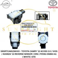 SNSRTCAM12WHIO - TOYOTA CAMRY '12 ACV50 2.0 / VIOS / AVANZA '13 REVERSE SENSOR ( ORG ) PZ061-06863-A1 ( WHITE ) 070