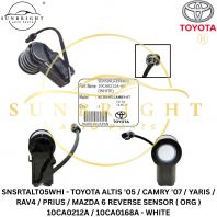 SNSRTALT05WHI - TOYOTA ALTIS '05 / CAMRY '07 / YARIS / RAV4 / PRIUS / MAZDA 6 REVERSE SENSOR ( ORG ) 10CA0212A / 10CA0168A - WHITE