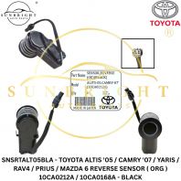 SNSRTALT05BLA - TOYOTA ALTIS '05 / CAMRY '07 / YARIS / RAV4 / PRIUS / MAZDA 6 REVERSE SENSOR ( ORG ) 10CA0212A / 10CA0168A - BLACK