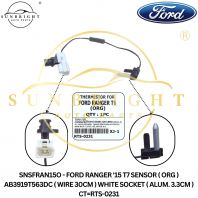 SNSFRAN15O - FORD RANGER '15 T7 SENSOR ( ORG ) AB3919T563DC ( WIRE 30CM ) WHITE SOCKET ( ALUM. 3.3CM ) CT=RTS-0231