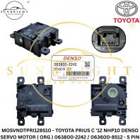 MOSVNDTPRI128510 - TOYOTA PRIUS C '12 NHP10 DENSO SERVO MOTOR ( ORG ) 063800-2242 / 063600-8512 - 5 PIN