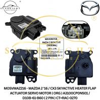 MOSVMAZ216 - MAZDA 2 '16 / CX3 SKYACTIVE HEATER FLAP ACTUATOR SERVO MOTOR ( ORG ) A3100CP0N501 / D10B-61-B60 ( 2 PIN ) CT=RAC-0270