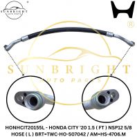 HONHCIT20155L - HONDA CITY '20 1.5 ( FT ) NSP12 5/8 HOSE ( L ) BRT=TWC-HO-507042 / AM=HS-4706.M