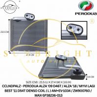CCLNDPALZ - PERODUA ALZA '09 D46T / ALZA '18 / MYVI LAGI BEST '11 D54T DENSO COIL ( L ) AM=EV-1034 / ZW900760 / MAX-SP38236-013