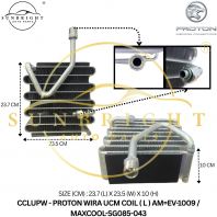 CCLUPW - PROTON WIRA UCM COIL ( L ) AM=EV-1009 / MAXCOOL-SG085-043
