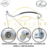 HONDLRX350085L - LEXUS RX350 '08 - '15 DENSO 5/8 HOSE ( L ) AM=HS-4075.M