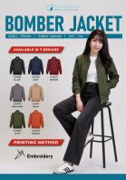 Bomber Jacket and logo printing Bomber Jacket and logo printing