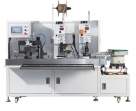 SA-4000A Semi-Auto 3-Core Sheathed Cable Stripping & Triple-Terminal Crimping Machine