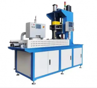 SA-1040 Fully Automatic Cable Coiling & Film Wrapping Machine | Extrusion Line Linkage