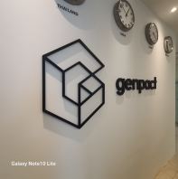 3D 亚克力公司标志及名称标识牌 3D 亚克力公司标志及名称标识牌