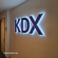 Indoor 3D Lettering Backlit Signage