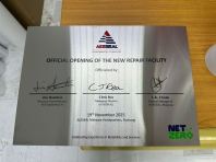 Plak Perak Tandatangan Majlis Perasmian