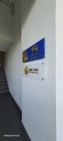 Acrylic Signage with 4 Bolts and Nuts