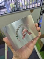 Stainless Steel Laser Cutting Logo